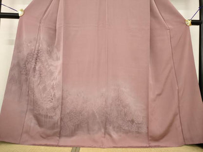 平和屋着物■訪問着 樹林文 正絹 逸品 AABG2610ck