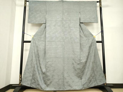 平和屋着物■上質な小紋 松尽くし 正絹 逸品 AABG2615ck