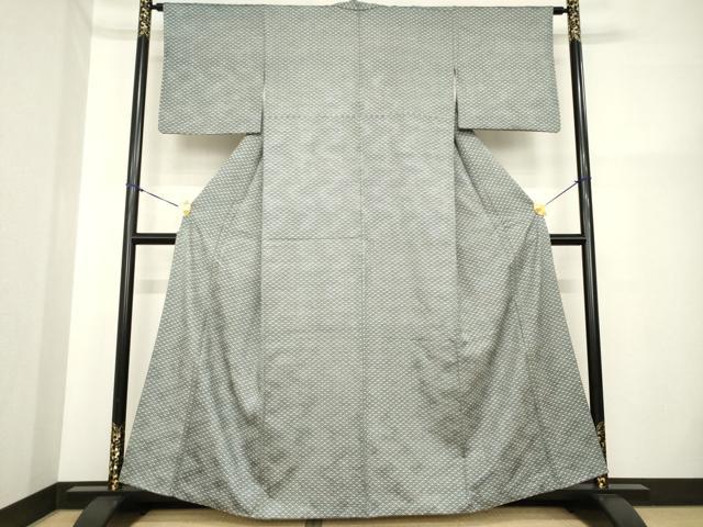 平和屋着物■上質な小紋 松尽くし 正絹 逸品 AABG2615ck