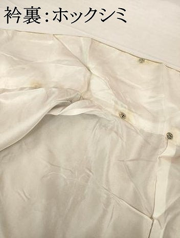 平和屋着物■上質な色無地　柴染色　正絹　逸品　AABG2627ck