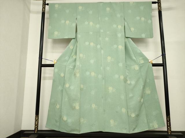 平和屋着物■上質な小紋 楓尽くし 正絹 逸品 AABG2630ck