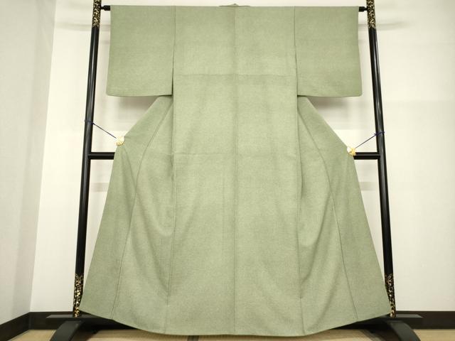 平和屋着物●洗える最高級着物　＜英＞はなぶさ謹製　江戸小紋　鮫小紋柄　AABG2637ck