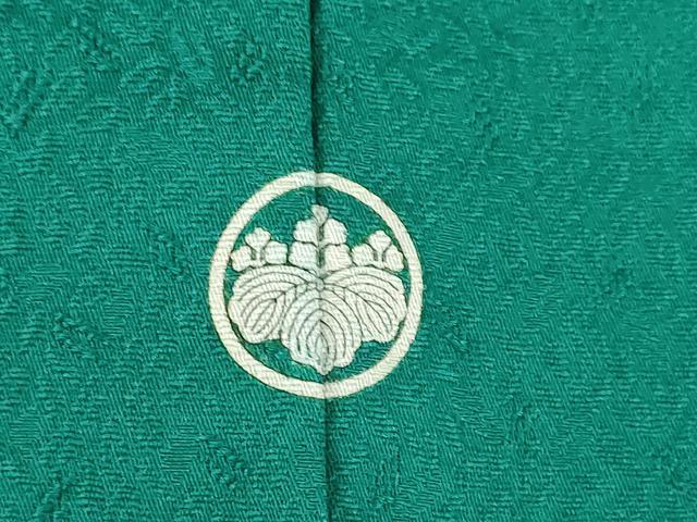 平和屋着物●上質な色無地　鉄色　正絹　逸品　AABG2643ck