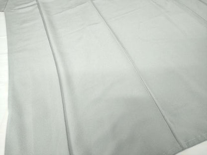 平和屋着物●上質な色無地　薄墨色　正絹　逸品　未使用　AABG2679ck