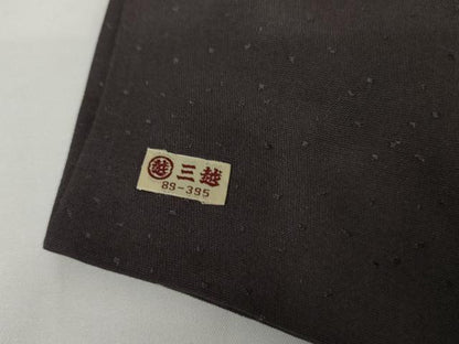 平和屋着物●創業460年・千總　訪問着　刺繍　松竹梅流水風景文　三越扱い　正絹　逸品　未使用　AABG2686cs