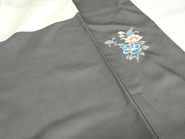 平和屋着物●訪問着 寿光織 螺鈿 更紗枝花文 暈し染め 金銀彩 正絹 逸品 AABG2688cs