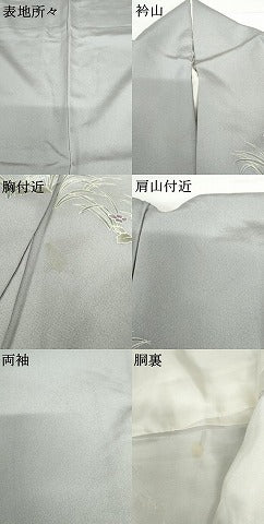 平和屋着物●十日町友禅作家　関口遼一　訪問着　童子遊び　暈し染め　正絹　逸品　AABG2693cs