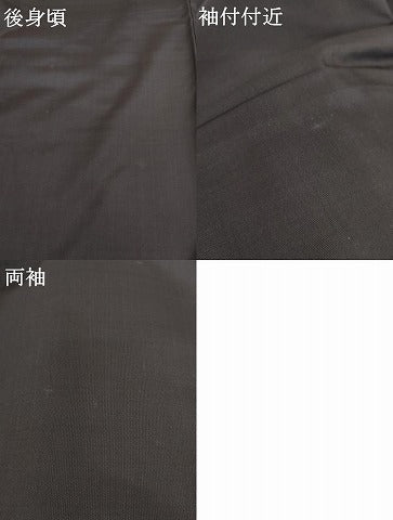 平和屋着物●訪問着 紬地 流水文 正絹 逸品 AABG2732cs