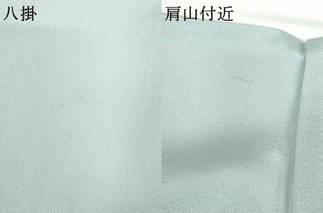 平和屋着物●訪問着 友禅 枝花文 暈し染め 正絹 逸品 AABG2741cs