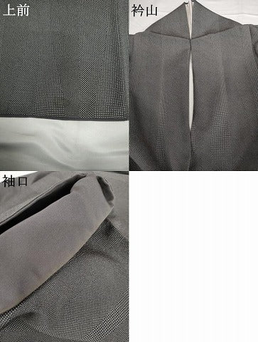 平和屋着物●江戸小紋 彫士:双光 染士:昌亮 吉祥立涌文 正絹 逸品 AABG2753cs