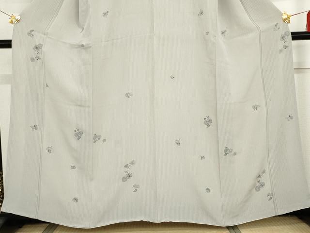 平和屋着物●訪問着 印伝 葵 正絹 逸品 AABG2762cs