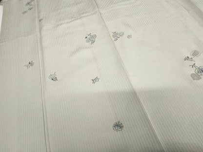 平和屋着物●訪問着 印伝 葵 正絹 逸品 AABG2762cs