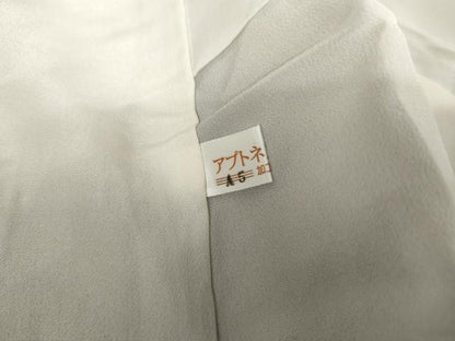 平和屋着物●訪問着 印伝 葵 正絹 逸品 AABG2762cs
