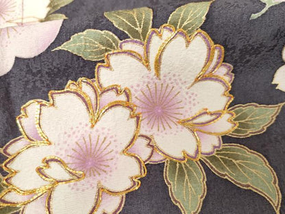 平和屋着物●豪華振袖 駒刺繍 花簪 暈し染め 金彩 正絹 逸品 AABG2763cs