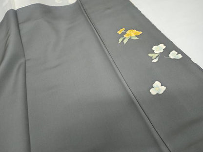 平和屋着物●訪問着 友禅 風景枝花文 暈し染め 正絹 逸品 AABG2785cs