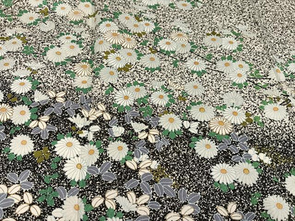平和屋着物●訪問着　枝花文　たたき染め　さが美扱い　正絹　逸品　未使用　AABG2821ph