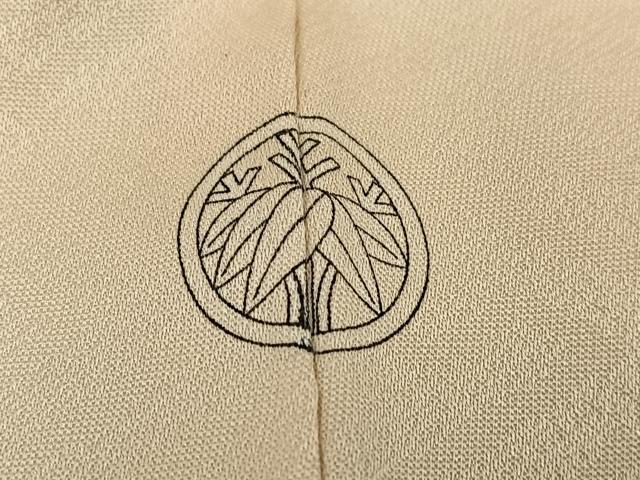 平和屋着物●訪問着　手描き　飛鳥葡萄蔦の葉文　正絹　逸品　AABG2830ph