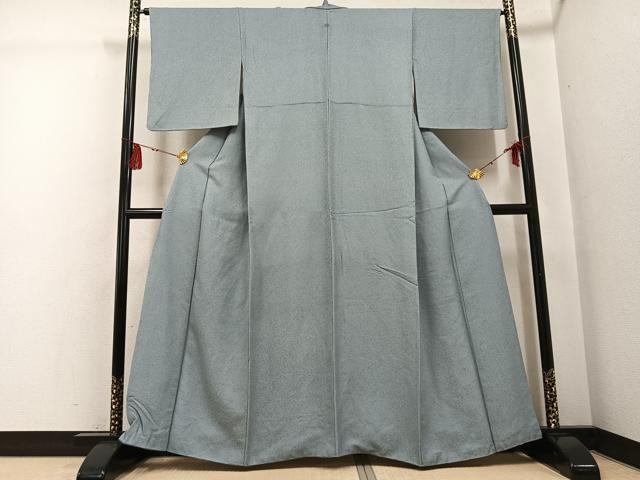 平和屋着物●上質な色無地 蕎麦切色 正絹 逸品 AABG2838ph