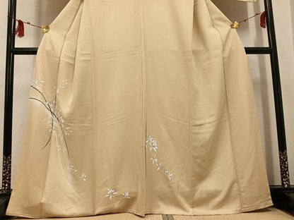 平和屋着物●訪問着 枝花文 暈し染め 正絹 逸品 未使用 AABG2845ph