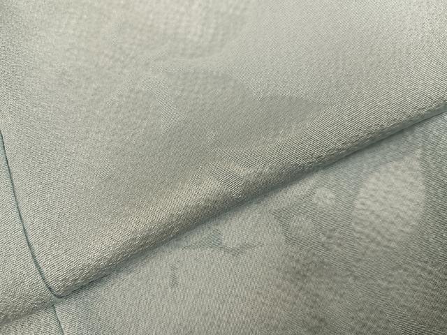 平和屋着物●上質な色無地 南天地紋 蕎麦切色 正絹 逸品 AABG2846ph