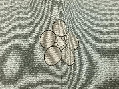 平和屋着物●上質な色無地 作家物 蕎麦切色 正絹 逸品 AABG2848ph