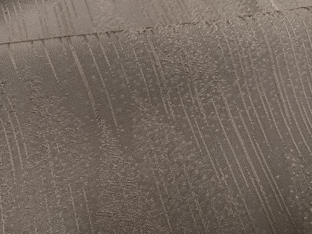 平和屋着物●無地絵羽訪問着 樹林文 胡桃染色 正絹 逸品 AABG2857ph