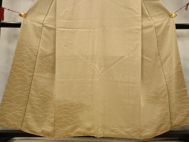 平和屋着物■訪問着　芝文　暈し染め　正絹　逸品　未使用　AABG2914st