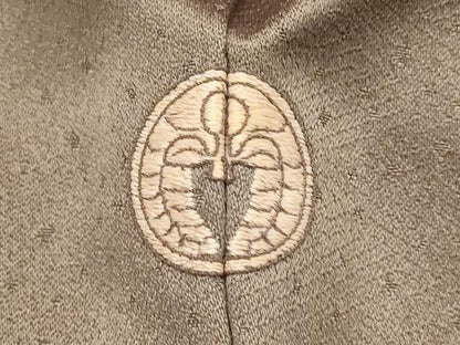 平和屋着物■訪問着　扇繋文様　暈し染め　金彩　正絹　逸品　AABG2918st