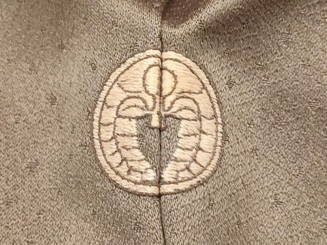平和屋着物■訪問着　扇繋文様　暈し染め　金彩　正絹　逸品　AABG2918st