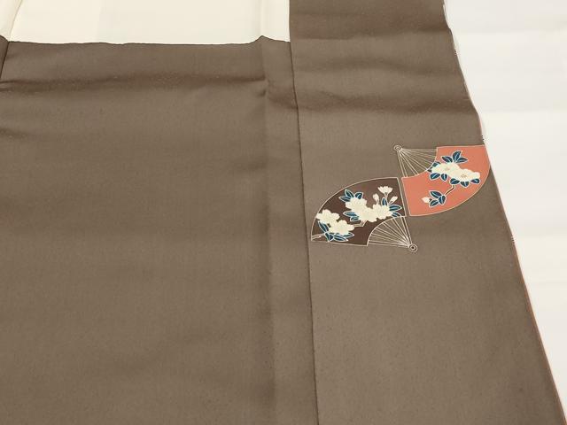 平和屋着物■訪問着　扇繋文様　暈し染め　金彩　正絹　逸品　AABG2918st