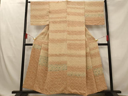 平和屋着物■訪問着 草花尽くし 暈し染め 正絹 逸品 AABG2927st