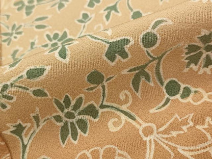平和屋着物■訪問着 草花尽くし 暈し染め 正絹 逸品 AABG2927st