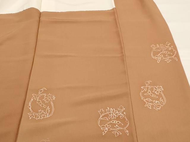 平和屋着物■訪問着 草花尽くし 暈し染め 正絹 逸品 AABG2927st