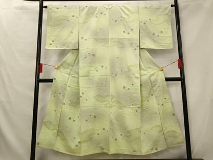 平和屋着物■上質な小紋 舞楓文 暈し染め 正絹 逸品 AABG2951st