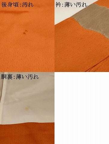 平和屋着物■訪問着　絞り　刺繍　道長花文　金糸　金彩　正絹　逸品　AABG2975st