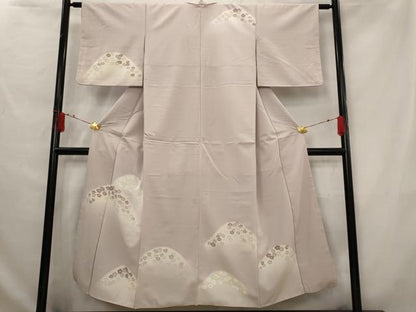 平和屋着物■訪問着 遠山花文 暈し染め 金彩 正絹 逸品 AABG2976st
