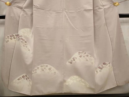 平和屋着物■訪問着 遠山花文 暈し染め 金彩 正絹 逸品 AABG2976st