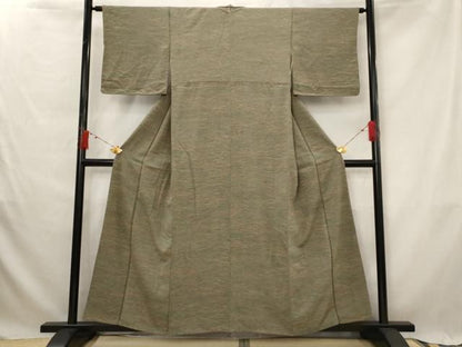 平和屋着物■上質な小紋　流水文　正絹　逸品　AABG2984st