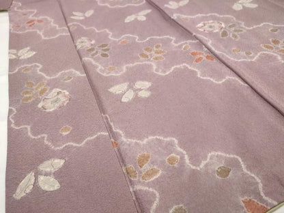 平和屋着物■上質な小紋 絞り 辻が花 正絹 逸品 AABG3002st