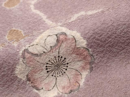 平和屋着物■上質な小紋 絞り 辻が花 正絹 逸品 AABG3002st