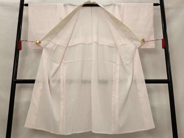 平和屋着物■長襦袢 無双仕立て 枝花文 正絹 逸品 AABG3070st
