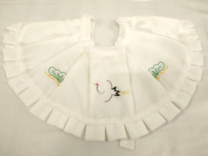 平和屋本店[]お宮参り　男の子　小物セット　刺繍　飛鶴文　箱付き　逸品　AABG3166ja