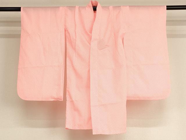 平和屋本店[]七五三　女の子　３歳　祝着　三つ身　長襦袢(単衣)・被布・巾着セット　花車文　金彩　箱付き　AABG3168ja