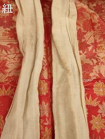 平和屋着物[]七五三　女の子　３歳　祝着　三つ身　寿光織　草花文　正絹　逸品　AABG3182ja