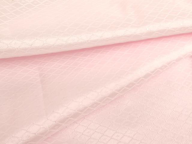 平和屋着物[]子供　女の子　長襦袢　袷　菱地紋　薄桜色　洗える着物　AABG3185ja