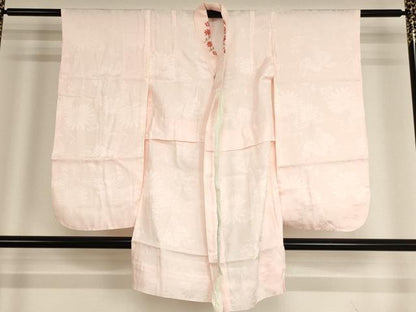 平和屋着物[]七五三　女の子　5歳　祝着・長襦袢(袷・半衿刺繍)・帯セット　駒刺繍　鳳凰菊文　金彩　洗える着物　AABG3370ja