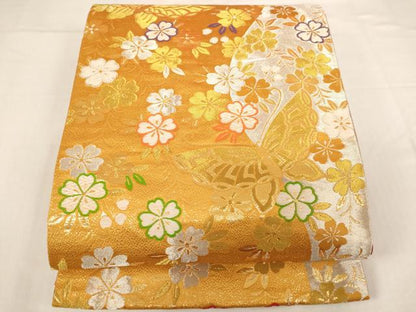 平和屋着物[]七五三　女の子　5歳　祝着・長襦袢(袷・半衿刺繍)・帯セット　駒刺繍　鳳凰菊文　金彩　洗える着物　AABG3370ja