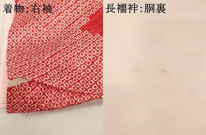 平和屋着物[]お宮参り　女の子　祝着　産着　初着　のしめ　駒刺繍　手毬飛鶴花文　金彩　逸品　AABG3387ja