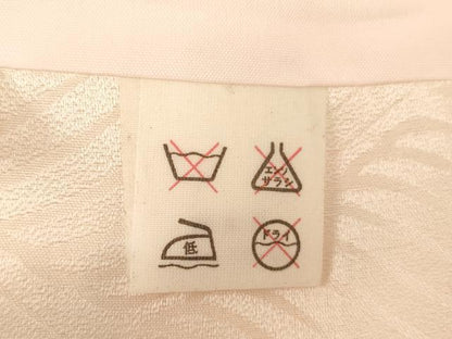 平和屋着物[]お宮参り　女の子　祝着　産着　初着　のしめ　御所車花文　暈し染め　逸品　AABG3396ja