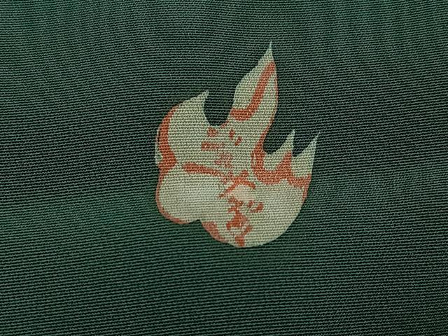 平和屋着物●世界的人形師　辻村寿三郎　ジュサブロー　訪問着　唐草文　正絹　逸品　AABG3448ph